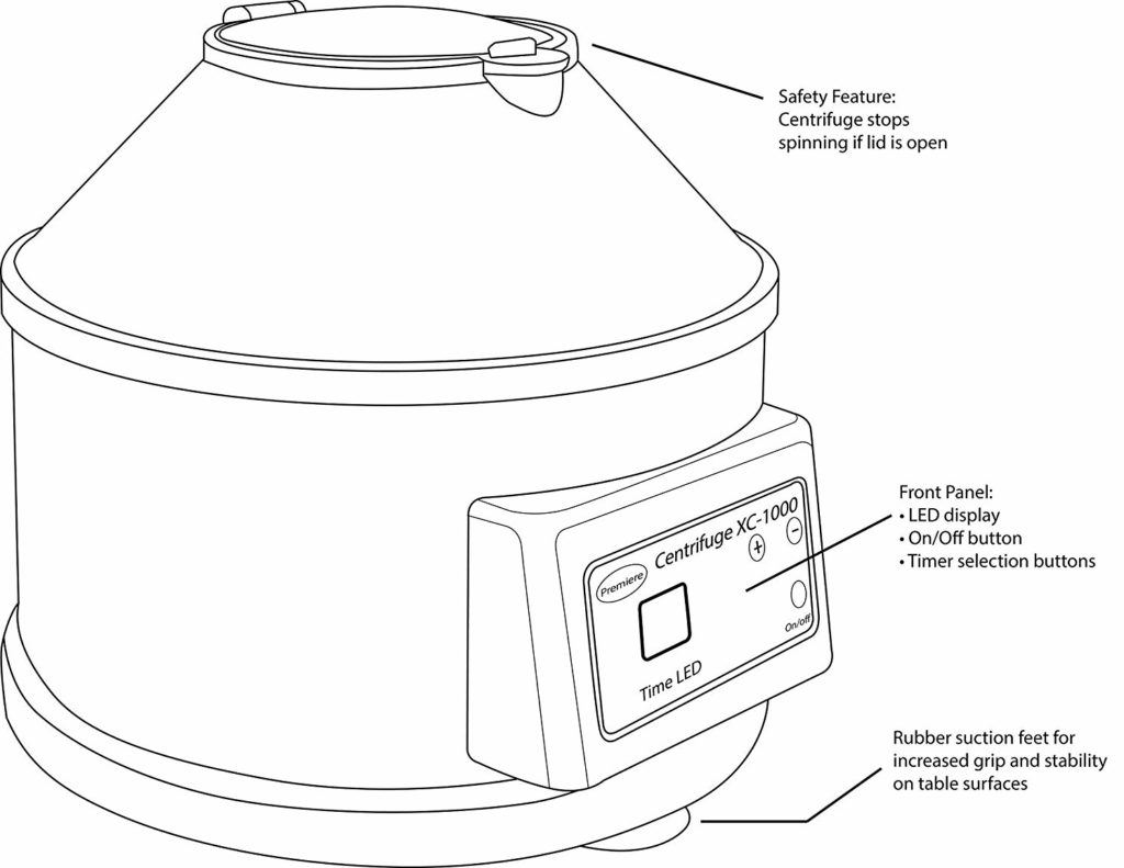 Premiere Xc Bench Top Centrifuge Rpm Klm Bio Scientific