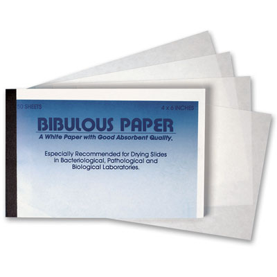 Lens/Bibulous Paper Combination Booklet, 4 x 6 in, 50 Sheets Each