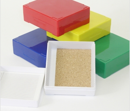 10-Pack Microscope Slides With Single Concavity - 75x26mm Glass Slides (15mm Well)