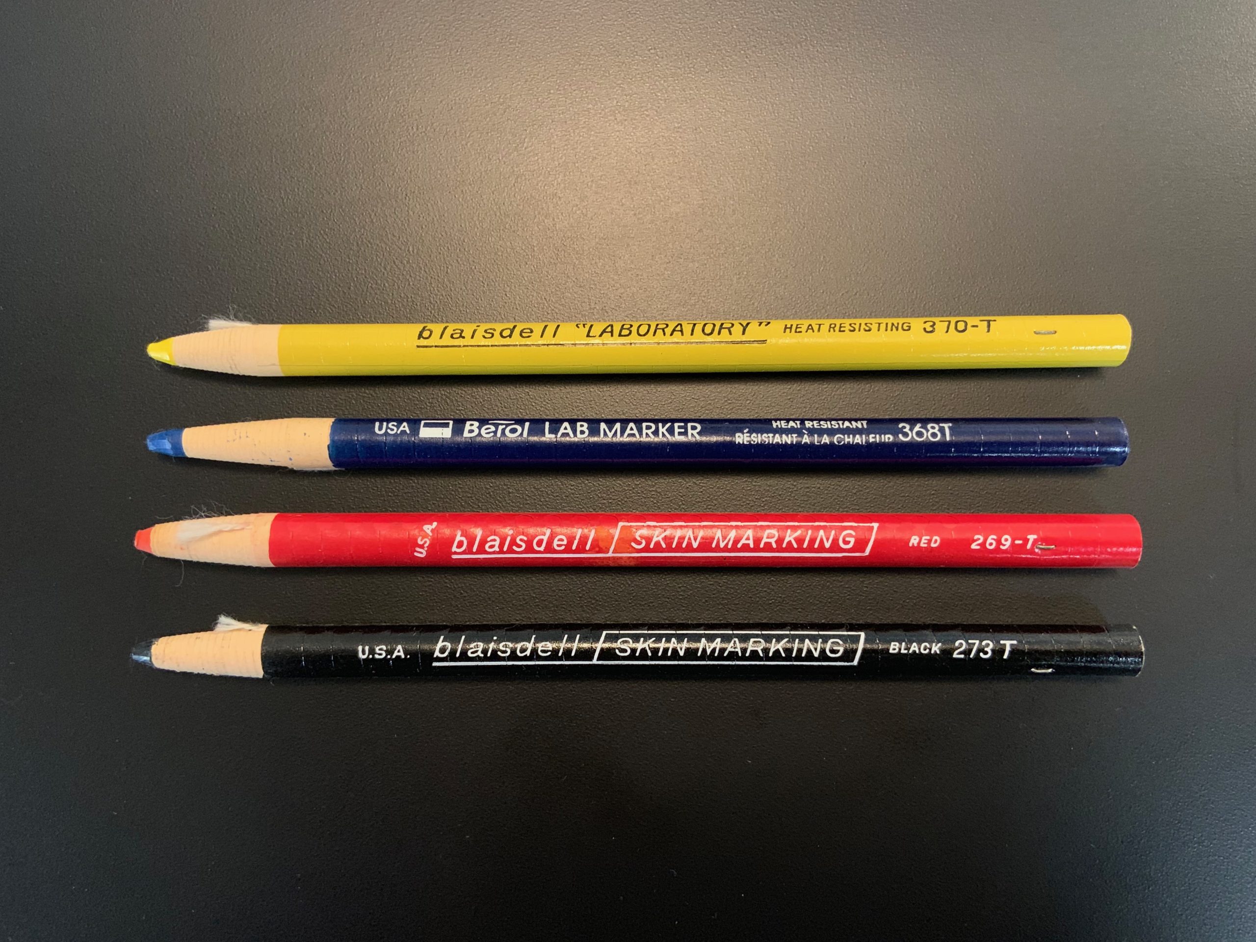 Wax Pencil, Marker - Pack of 12 (Blaisdell)
