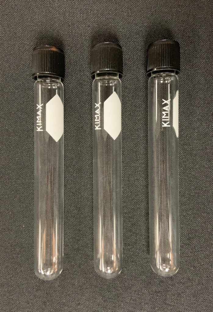 Kimble™ Kimax™ Reusable Tubes With Rubber Lined Screw Cap 16mm X