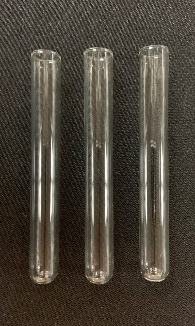 Glass Test Tube, 10mm x 75mm (Pack of 25) | KLM Bio Scientific