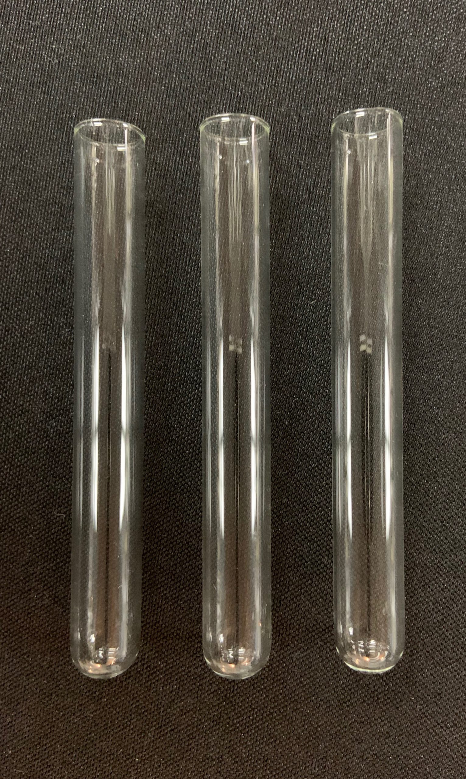 25mm OD x 200mm Length American Educational Borosilicate Glass Round Bottom Test Tube Pack of 48