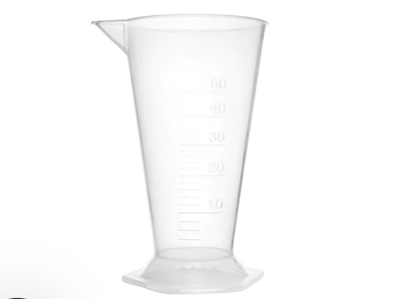 Measuring Jug Plastic Beaker Transparent Measuring Cup Chemical Resistant