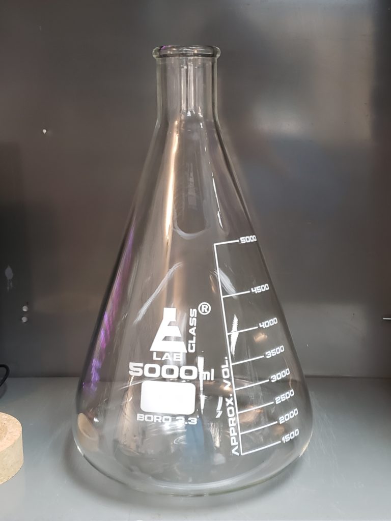 Erlenmeyer Flask, Heavy Wall, 5000 Ml | KLM Bio Scientific