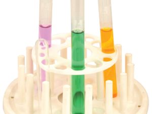 Mobestech Test Tube Rack - Durable ABS Lab Organizer For Science Experiments & Storage