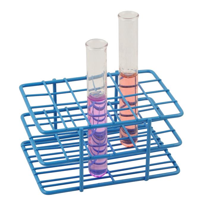 4 X 5 Format EISCO Blue Epoxy Coated Steel Wire Test Tube Rack 20 Holes Outer Diameter permitted of tubes 18-20mm or less 