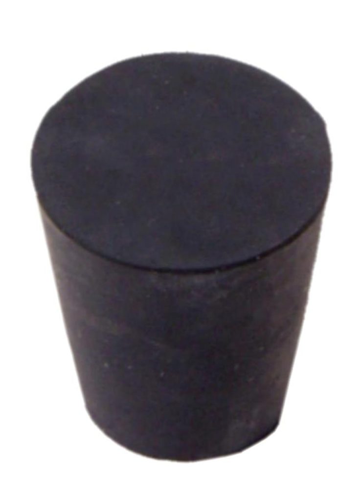 Solid Rubber Stopper – Size #2 (10/pk) | KLM Bio Scientific