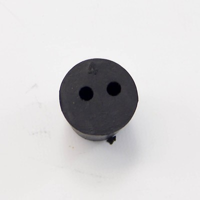 #3 Rubber Stopper With Hole 2-Pack 