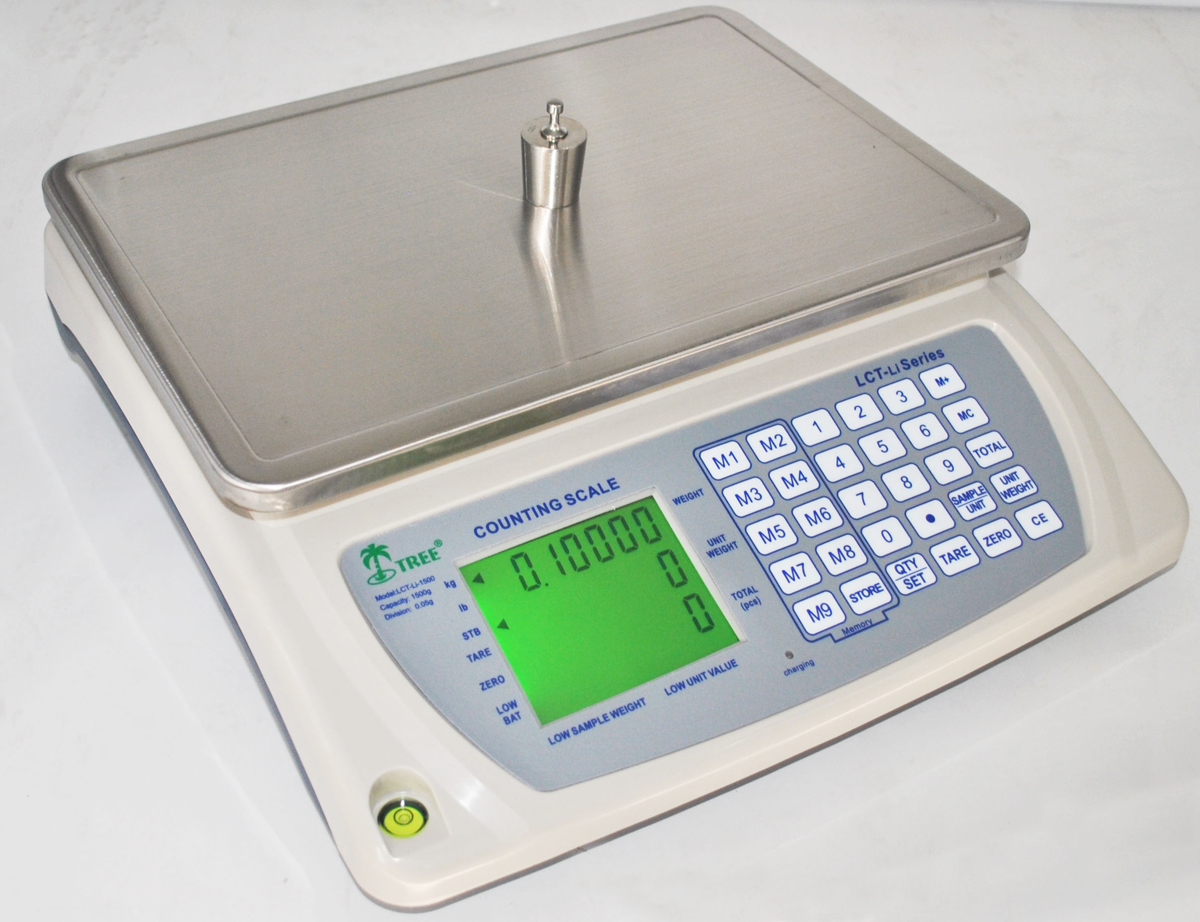 Large Counting Scale Series (LCT) LCT 3 Large Counting Scale – 3 lbs x  0.0001 lbs – Rechargeable