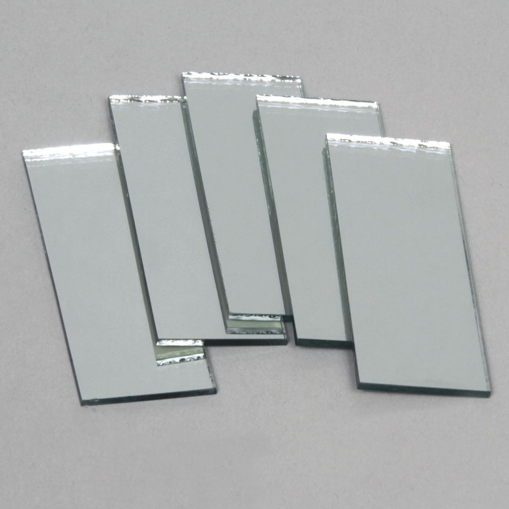 Plate-Glass Mirror, 4 x 4 in., 5/pk
