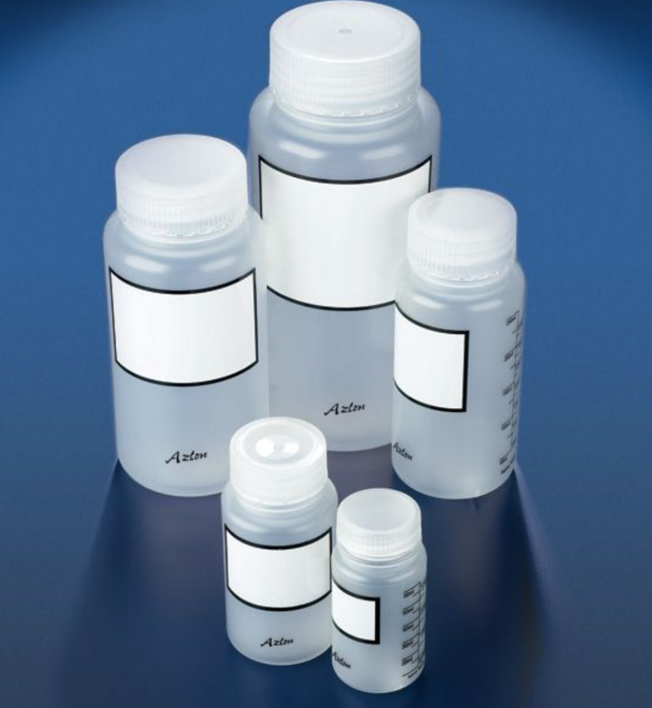 Graduated Wide Mouth Bottles | KLM Bio Scientific