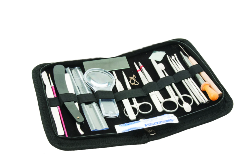 Dissecting Set, University, 20 Pcs – Stainless Steel – Leather Storage ...