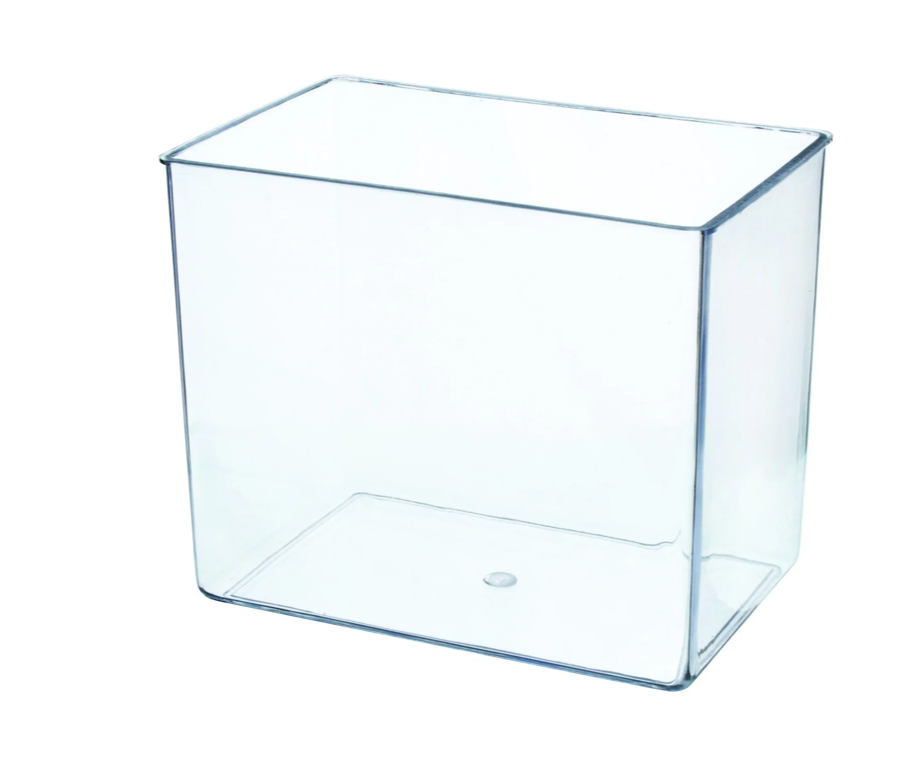 Aquarium Tank, Molded Plastic - 0.75 Gallon Capacity - Small