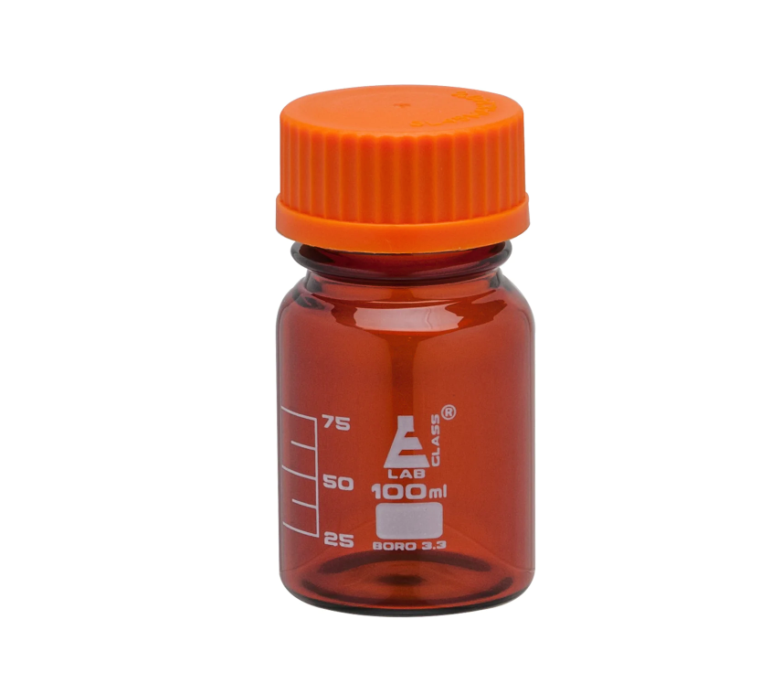 Amber Glass Jar with Screw Cap 50 ml