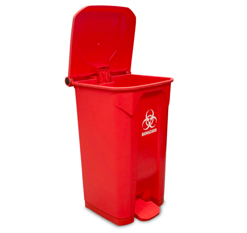 Biohazard Bin XL (26 gallon (100L) ) KLM Bio Scientific