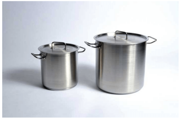 Utility Tanks with Lid (Stock Pot), Stainless Steel