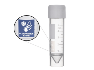 Transport Tubes with Temperature Indicator